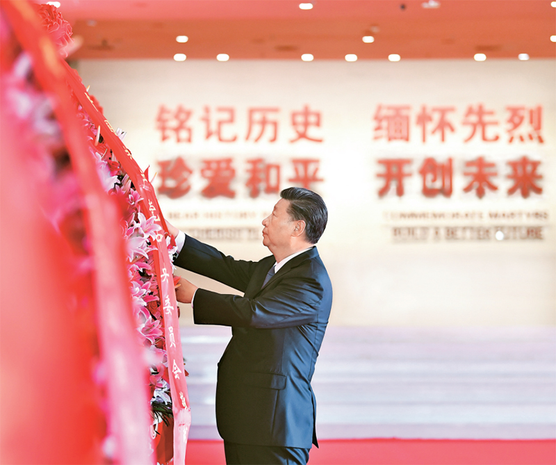 弘扬伟大抗战精神，向着中华民族伟大复兴的光辉彼岸奋勇前进(图3)